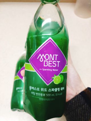 몽베스트 Montbest with Sparkling water Lime20병 — 5점을 준 리뷰어가 2023년 1월 올린 사용 사진