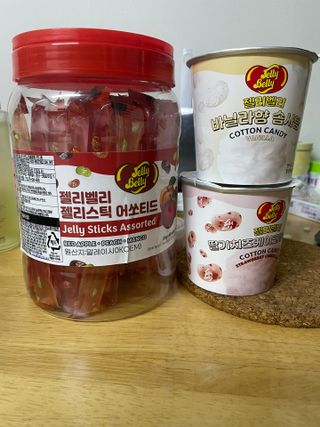 젤리벨리 젤리스틱 어쏘티드 900g — 4점을 준 리뷰어가 2022년 10월 올린 사용 사진