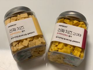 페페로니 진짜 프리바이오틱스 치즈+치즈고구마 180g+180g — 5점을 준 리뷰어가 2021년 7월 올린 사용 사진