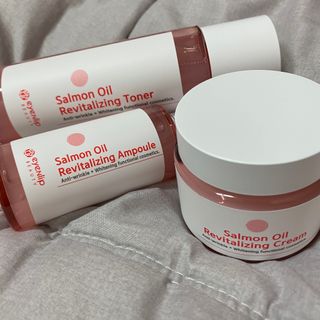 아이앤립 / EYENLIP 아이앤립 연어오일 리바이탈라이징 토너+앰플+크림 3종 세트 — 5점을 준 리뷰어가 2021년 7월 올린 사용 사진
