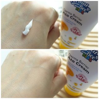 포멀비 키즈 더마베리어 아토 세트(크림 120ml+워시 300ml+스틱밤 18g) — 5점을 준 리뷰어가 2023년 11월 올린 사용 사진