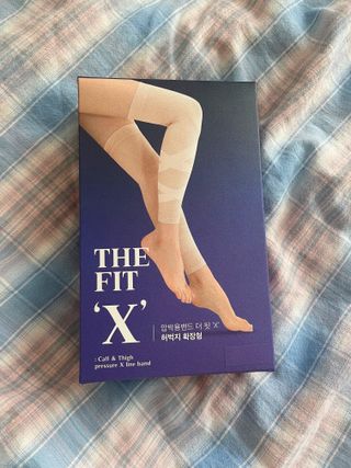 땡스마이레그 더핏X 압박밴드 허벅지확장형 — 5점을 준 리뷰어가 2022년 7월 올린 사용 사진