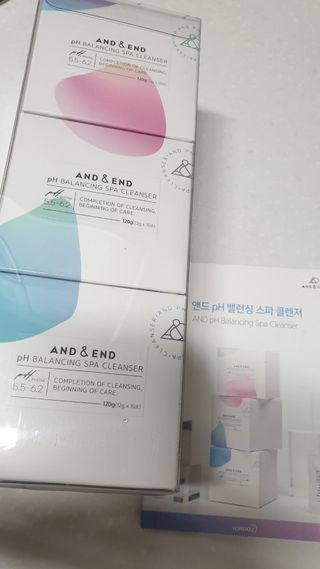 앤앤드 앤드앤엔드 pH 밸런싱 스파클렌저 — 5점을 준 리뷰어가 2021년 2월 올린 사용 사진