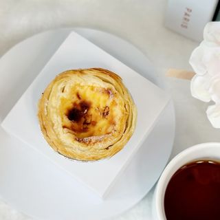 디앙뜨 포르투갈 에그타르트 오리지널 맛+패션후르츠+초콜릿타르트 맛 중 택1 — 5점을 준 리뷰어가 2021년 8월 올린 사용 사진