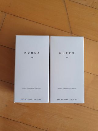 [HUREX] 휴렉스 볼류마이징 탈모완화 기능성 샴푸 150ml x 2개 — 3점을 준 리뷰어가 2021년 10월 올린 사용 사진