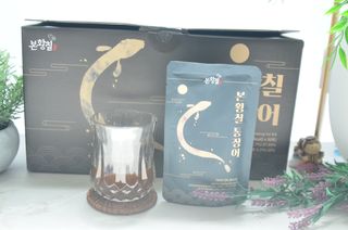 [비린내 완벽제거] 본황칠 통장어 국내산 장어즙 아르기닌 2800mg 장어즙효능 기력보강 — 5점을 준 리뷰어가 2022년 7월 올린 사용 사진