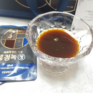 광동생활건강 [광동] 바르게 만든 녹용, 광동정녹청 — 5점을 준 리뷰어가 2021년 12월 올린 사용 사진