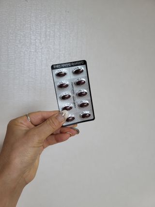 메디타민 루테인 지아잔틴 아스타잔틴 — 5점을 준 리뷰어가 2021년 10월 올린 사용 사진