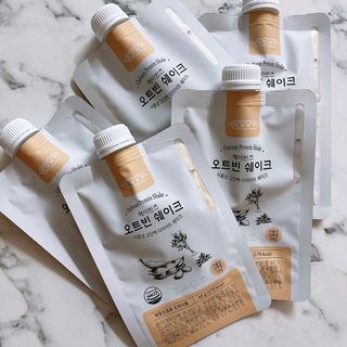 헤이빈즈 식사대용 식물성단백질 다이어트쉐이크 파우치 5일분 — 5점을 준 리뷰어가 2023년 3월 올린 사용 사진