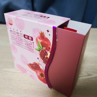 헬스업_쁘띠쁘띠석류콜라겐젤리_20g x 14포 — 5점을 준 리뷰어가 2021년 2월 올린 사용 사진