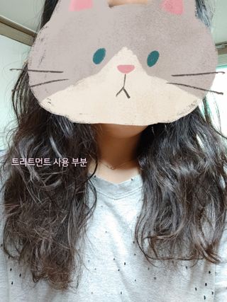 헤어플러스 단백질탈모샴푸 500ml+단백질본드앰플 145ml — 4점을 준 리뷰어가 2021년 4월 올린 사용 사진