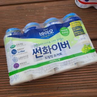 LIVE 매일바이오 썬화이버 드링킹 요거트 — 5점을 준 리뷰어가 2022년 8월 올린 사용 사진