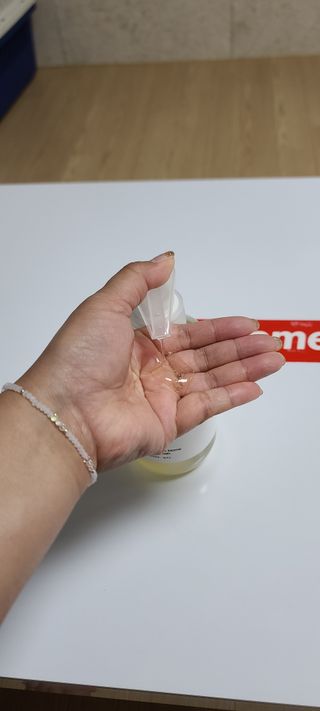 빅그린 니치 퍼퓸 바이옴바디워시 500ml(상탈, 블랙베리&베이, 블랑쉐 3종 중 택1) — 5점을 준 리뷰어가 2022년 7월 올린 사용 사진