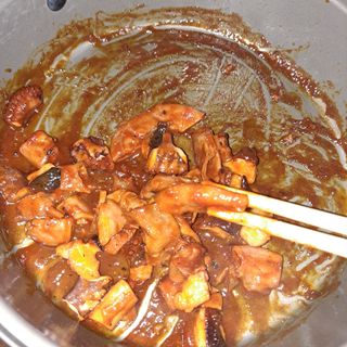 자연풍미 문어직화볶음 3종 (불고기, 불곱창, 치즈불닭) — 5점을 준 리뷰어가 2022년 6월 올린 사용 사진