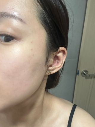 프리마인 메이크업과 들뜨는 각질까지 한방에 깐달걀로! 순하기까지한 셀베이스 그린티클렌저(200ml) — 5점을 준 리뷰어가 2023년 5월 올린 사용 사진