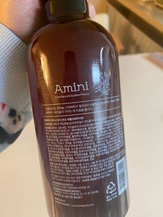 아미니 플라워테라피 바디로션  500ml 시리즈 — 4점을 준 리뷰어가 2021년 1월 올린 사용 사진