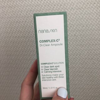 나나스킨 콤플렉스씨쓰리닥터클리어앰플 — 5점을 준 리뷰어가 2021년 4월 올린 사용 사진