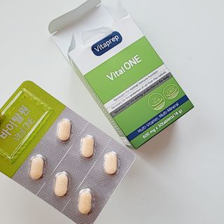 뉴트리션팩토리 비타프렙 바이탈원 종합비타민 멀티비타민 600mg — 5점을 준 리뷰어가 2021년 7월 올린 사용 사진