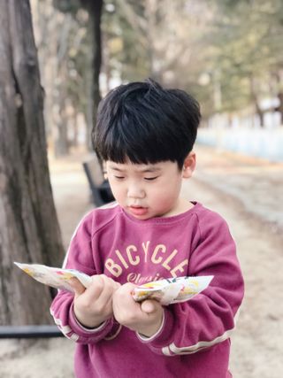 폭신 쫄깃 식감 로맨스, 몽키나나 젤리 8봉지 — 5점을 준 리뷰어가 2021년 2월 올린 사용 사진
