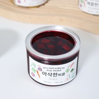 [제주피클] 수제피클 6종세트 (알싸, 달콤, 매콤, 새콤, 모듬, 아삭) — 5점을 준 리뷰어가 2022년 5월 올린 사용 사진