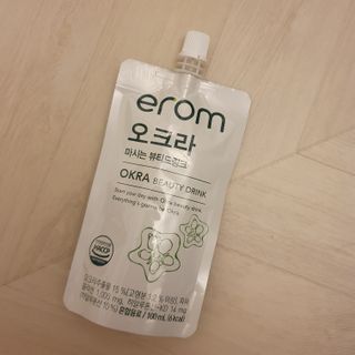 [이롬] 오크라 마시는 뷰티드링크 100mL x 20입 — 5점을 준 리뷰어가 2022년 7월 올린 사용 사진