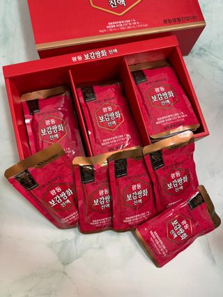 광동생활건강 [광동]진하고 깊은 풍미, 광동 보감쌍화진액 100mL * 18포 — 5점을 준 리뷰어가 2025년 2월 올린 사용 사진
