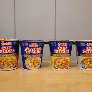 NISSIN 닛신 컵누들  4종 - 씨푸드오리지날, 씨푸드 스파이시, 씨푸드 커리, 씨푸드 XO소스 — 5점을 준 리뷰어가 2021년 12월 올린 사용 사진