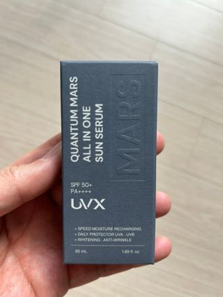 UVX 퀀텀 마스 올인원 선세럼 — 4.5점을 준 리뷰어가 2024년 2월 올린 사용 사진