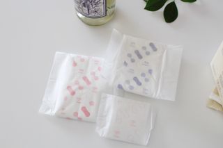 N[템포] 템포 패드 내추럴 순면 생리대 SET(중형 슬림 + 대형 + 라이너) — 5점을 준 리뷰어가 2024년 3월 올린 사용 사진