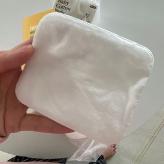 디어엘로디 프리미엄 유기농 베이비 솜티슈 40매 3 + 1 PACK — 4점을 준 리뷰어가 2021년 2월 올린 사용 사진