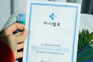 닥터마시멜로 닥터마스멜로 마블러스 아쿠아 클리닉 마스크 — 5점을 준 리뷰어가 2021년 2월 올린 사용 사진