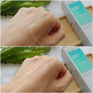 리더스코스메틱 리더스 카밍 바이오틱스 에센스 워터 — 5점을 준 리뷰어가 2021년 1월 올린 사용 사진