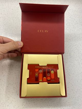 프리마인 귀족의 콜라겐, 92배 흡수율. 럭셔리 프리미엄 셀라브 콜라겐필름 30매 — 5점을 준 리뷰어가 2021년 12월 올린 사용 사진