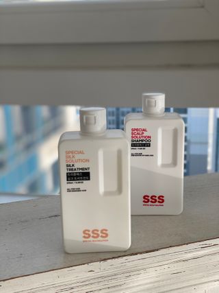 트리플에스 탈모 샴푸 275ml + 실크 트리트먼트 275ml — 5점을 준 리뷰어가 2021년 2월 올린 사용 사진