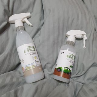 [엠메이데이] 그린티 피톤치드 감쪽같이 500ml + 손소독액 50ml — 5점을 준 리뷰어가 2021년 12월 올린 사용 사진