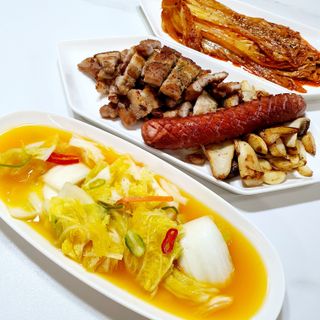 셰프애찬 단호박 백김치 1kg — 4점을 준 리뷰어가 2022년 10월 올린 사용 사진