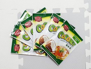 [유픽] 코코넛 커리부터 칵테일까지, 춘광 코코넛 크림 파우더 3입, 2세트, 총 6개 — 5점을 준 리뷰어가 2021년 2월 올린 사용 사진