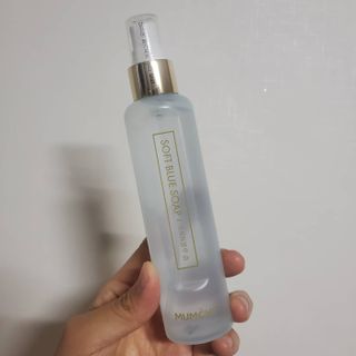 멈칫 X 최준 헤어 앤 바디미스트 소프트블루솝, 마젠타레이디 2종 — 4점을 준 리뷰어가 2021년 6월 올린 사용 사진