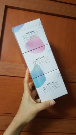 앤앤드 앤드앤엔드 pH 밸런싱 스파클렌저 — 5점을 준 리뷰어가 2021년 2월 올린 사용 사진