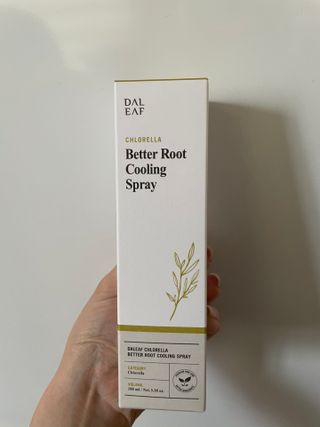 달리프 클로렐라 베러 루트 쿨링 스프레이 100ml — 4.5점을 준 리뷰어가 2021년 5월 올린 사용 사진