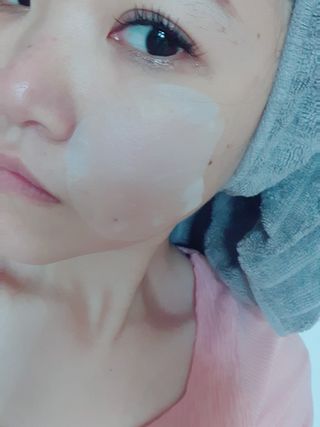 리더스코스메틱 리더스 카밍 바이오틱스 퀵 수딩 패드 — 5점을 준 리뷰어가 2022년 8월 올린 사용 사진