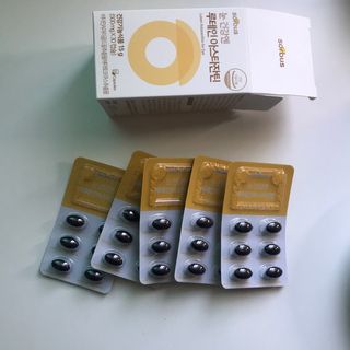 소버스 눈건강엔 루테인 아스타잔틴 — 5점을 준 리뷰어가 2021년 1월 올린 사용 사진