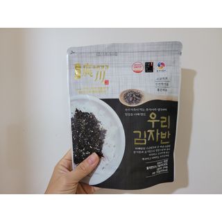 광천우리맛김 우리집밥도둑 맛있는광천김 우리김자반 50g 5봉 — 5점을 준 리뷰어가 2021년 11월 올린 사용 사진