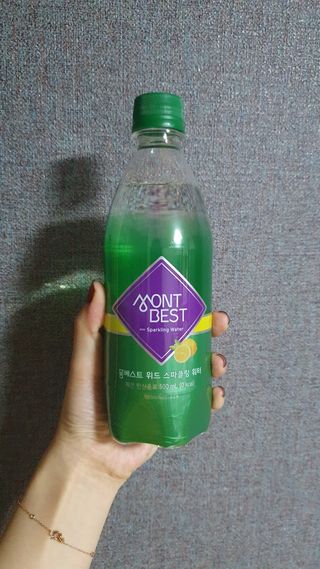 몽베스트 Montbest with Sparkling water Lemon OR Lime 20병(랜덤) — 5점을 준 리뷰어가 2021년 10월 올린 사용 사진