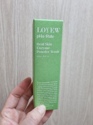 소담스퀘어 상암 [아멍코스메틱] 러뷰 리얼스킨 파룰 효소 파우더 워시 — 5점을 준 리뷰어가 2022년 11월 올린 사용 사진