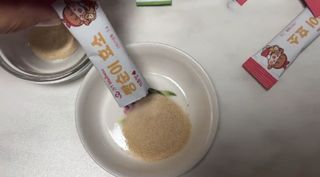 아이비웰니스 빵순이 효소 키위맛 7포 + 석류맛 7포 (총 14포, 2주분) — 5점을 준 리뷰어가 2022년 10월 올린 사용 사진