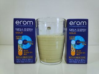 이롬 erom 닥터스 프로틴 골드 — 5점을 준 리뷰어가 2021년 4월 올린 사용 사진