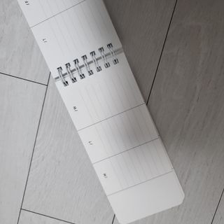 리훈 언더모니터 위클리 플래너 + 다정한 스티커 8mm 원형 칼라 얼굴 표정 1장 — 5점을 준 리뷰어가 2022년 3월 올린 사용 사진