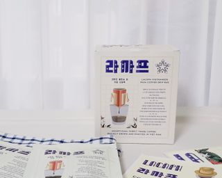 라까프 베트남 핀 커피 드립백 7개입 — 5점을 준 리뷰어가 2022년 9월 올린 사용 사진