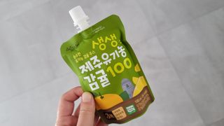 탐라원 건강 어린이 주스, 생생한 주스 3종 - 유기 감귤 주스, 당근과 사과 주스, 감귤 주스 — 5점을 준 리뷰어가 2021년 10월 올린 사용 사진